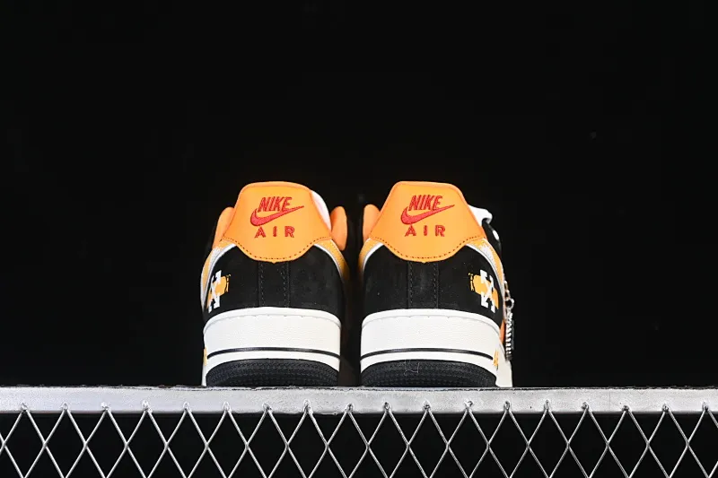 All Categories Nk Air Force 1 Air Force Series Nk Air Force 1 Low Air Force Low Nike Air Force 1'07 Low Joint Black Orange Graffiti Air Force One Low Casual Shoes SY1388-001